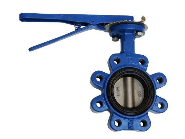 Quality Professional DN80 Wafer Lug Butterfly Valve Precise Geometric Size for sale
