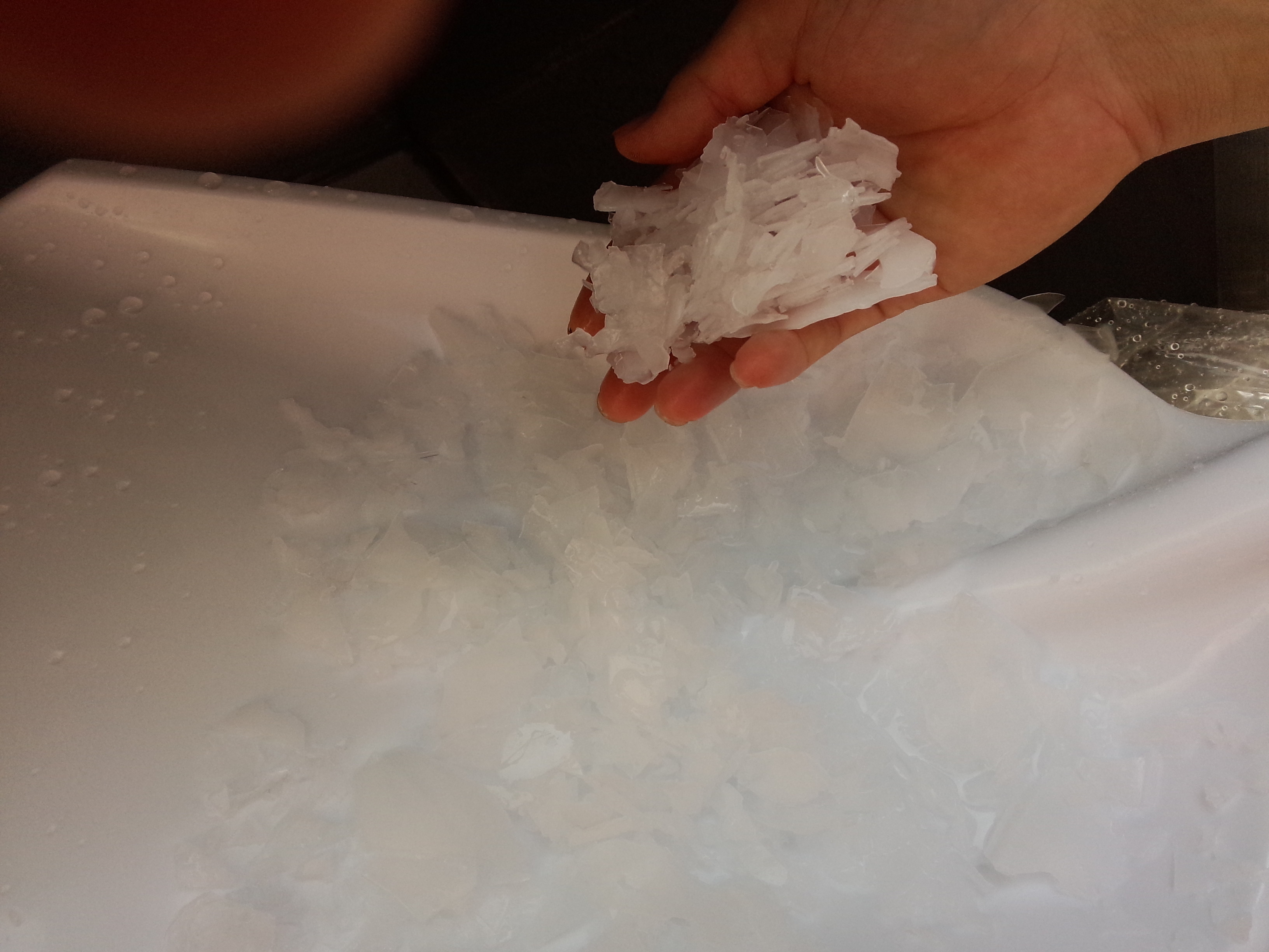 R404A Refrigerant Commercial Flake Ice Maker With 200KG 1 / 2 / 3 Ton Capacity