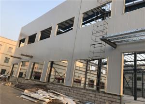 Wholesale Sandwich Panel Large Metal Workshops And Garages , Prefab Shop Buildings from china suppliers
