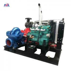 China Horizontal Double Suction Vertically Split Casing Water Pump Power Station Diesel Engine on sale