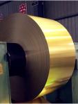 AA8011/ AA3102 Aluminum Fin Stock , Gold Aluminum Foil Roll Good Straightness