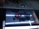 High Speed 46 Inch Transparent LCD Display Advertising High-speed response