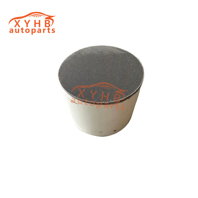 Ceramic Carrier Round Gray Black High Quality Three-Way Catalytic Filter Element Euro 1-5 Custom Model Size