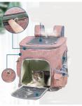 Oxford Fabric Zipper Closure Outdoor Pet Carrier Bag For Cats And Dogs