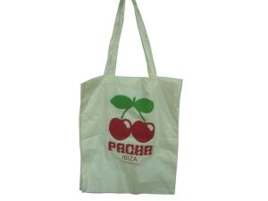 Wholesale Reusable TC Plain Cotton Bags, Grocery Shopping Bags With Cherry Pattern from china suppliers