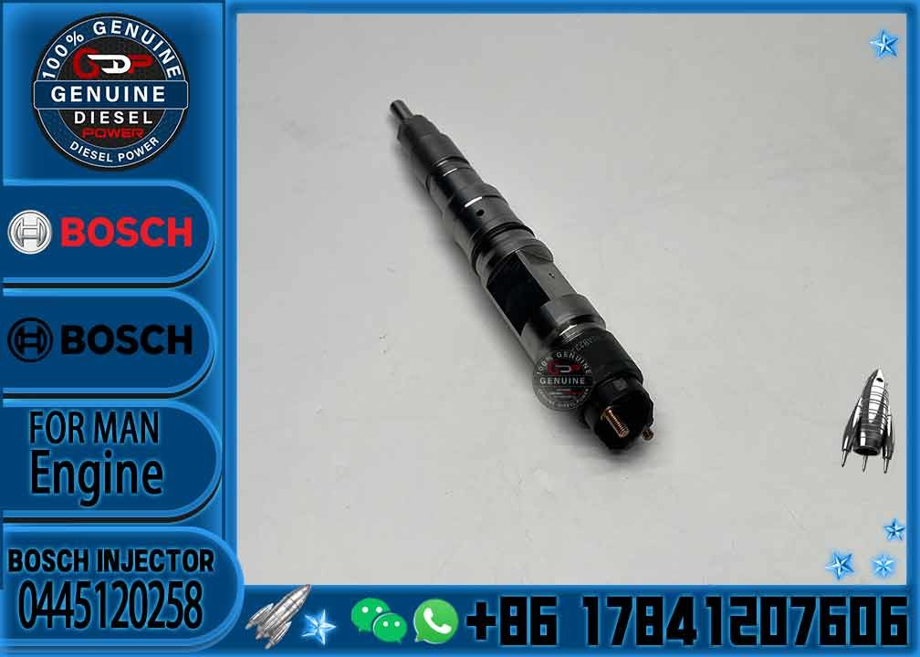Hot sale Common Rail Injector fuel injection pump 0 445 120 258 / 0445120258 diesel injector nozzle