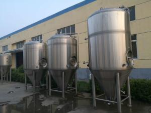 Wholesale 2400l jacketed fermentatio tank for craft beer fermentation tank stainless steel 304 tank unitank with carbonation stone from china suppliers