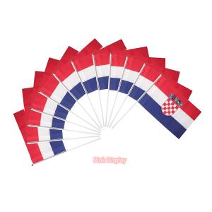 Wholesale Silkscreen 100 Polyester Hand Waving Flag For Sports from china suppliers