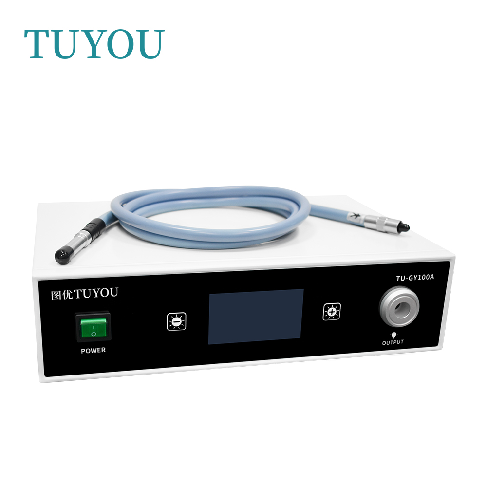 Plastic Class II Medical Cold LED Surgical Endoscopy Light Machine For Instruments