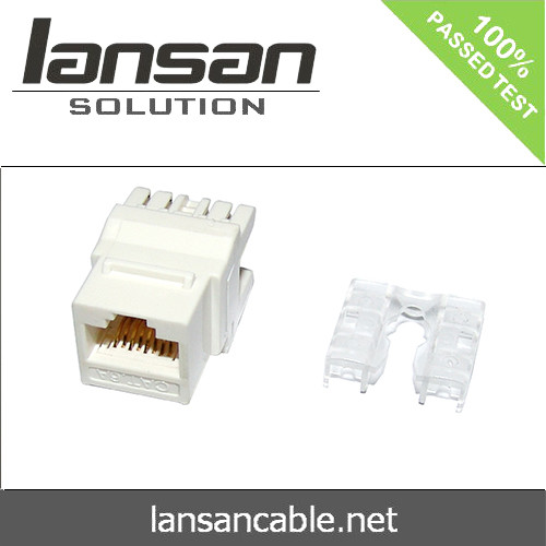Unshield Cat6 Rj45 Modular Plug ABS / PC Material Fluke Test Passed