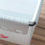 PP Postal Totes Corrugated Plastic Turnover Box 3mm Coroplast