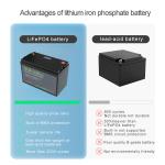 12V 50Ah 100Ah 200Ah Lifepo4 Solar Battery Pack For Home Solar Panel