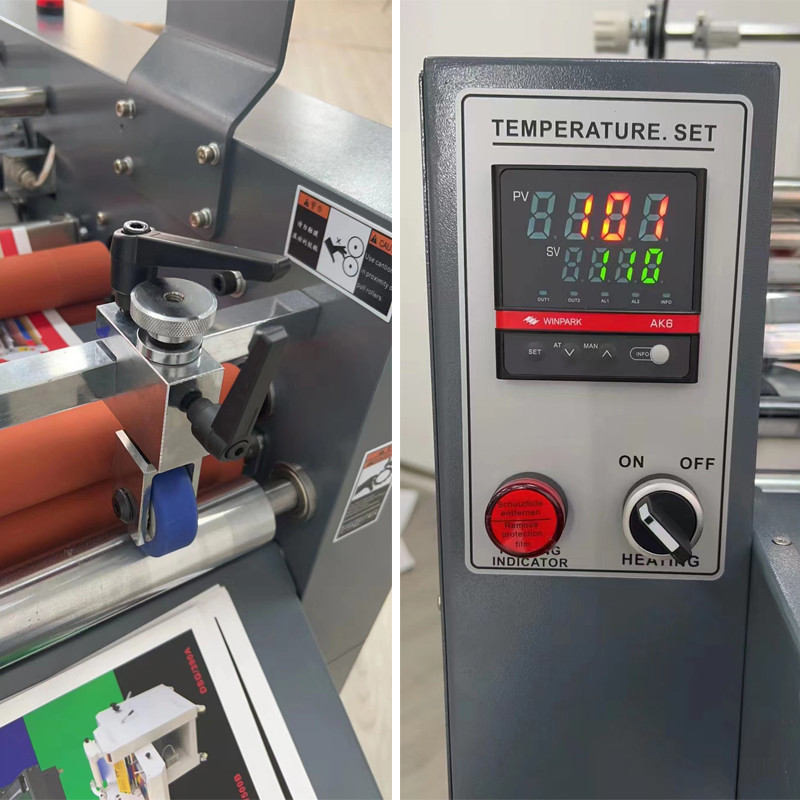Hot Air Paper Laminating Machine DSG-390B New Infrared Heating
