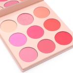 14*14*1.2cm Creamy Matte Eyeshadow Natural Eye Makeup For Green Eyes