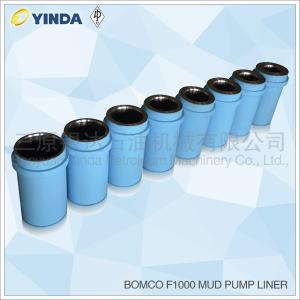 Wholesale Steel Triplex Mud Pump Expendables Liner Chromium Content 26-28% Bomco F1000 from china suppliers