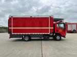 QC90 Apparatus Isuzu Commercial Fire Trucks Rescue 3 Person Red Colour