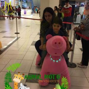 Wholesale Hansel amusement children ride on stuffed walking electric toy animal from china suppliers