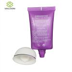 40 ML Diameter 35 MM Oval Tube Packaging With Customized White Flip Cap For Hand