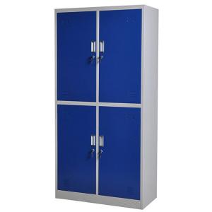 Wholesale 4 Doors Steel Office Furniture H1850*W900*D450mm Clothes Storage Locker from china suppliers