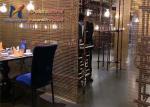 Conveyor Belt Dividers 316 Spiral Mesh Restaurant Partition Antique Copper