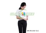 Customized Team Mountain Bike Jersey Short Sleeve No Zipper Respiratory Pattern