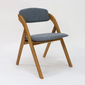 Wholesale Vintage Wooden Classic Furniture Foldable Solid Wood Dining Chair for Dining Room in Walnut/Natural/Black from china suppliers