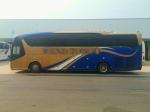 LHD/RHD Euro3 47 Seats 336HP YBL6128H Luxury Coach Bus for Congo