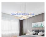 North Creative Artistic LED Aluminum Silicon Line Pedant Dining Room BV2130