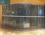 SGS 2200mm Length Foldable Glass Doors For Super Market