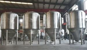 Wholesale SS304 Beer Fermenter 500L Double Skin Pressure Tank from china suppliers
