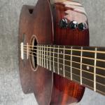 Custom 43 Inch KOA Wood Jumbo Acoustic Guitar with BB Band Electronic
