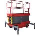 500kg Mobile Scissor Lift Platform Aerial Working 6m Electric Scissor Lift