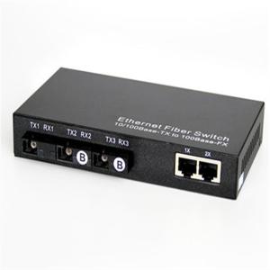 Wholesale RJ45 3 Optical 2 Electric 20KM 100M Fiber Optic Transceivers from china suppliers