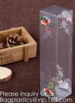 Alternatives to gift box plastic pet box Special creasing PET box Clear window