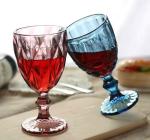 Champagne Wine Glass Goblets Colored Glassware Bulk for Kitchen