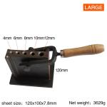 Ingot Mould Welding Machine Accessories Iron and Wood Material