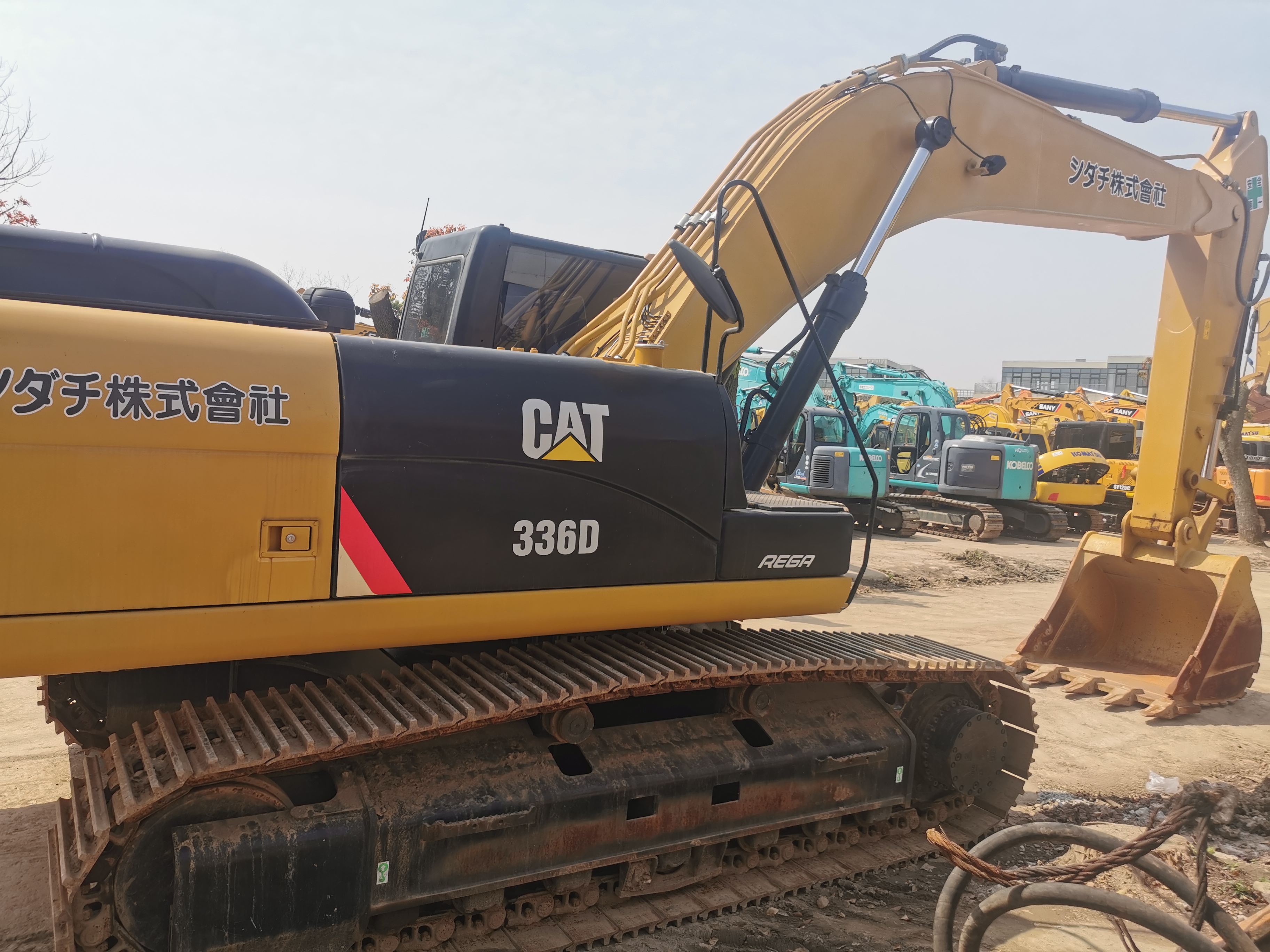 Used CAT 336E Crawler Excavator Original Parts With 1.6 M3 Bucket