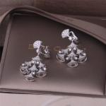 Roma High Jewelry DIVAS' DREAM Earrings in 18K white gold set with 7 Main