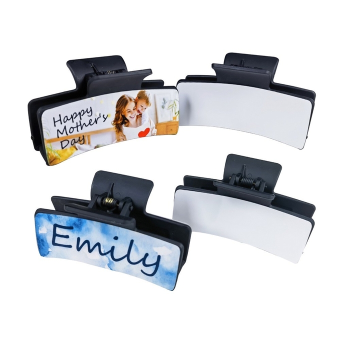 Creative DIY Personalized Mother'S Day Gift Sublimation PET Claw Clip For Everyday Gifting To Women