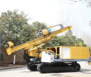 Wholesale Construction 50m To 200m DTH Auger Drilling Rig Full Hydraulic from china suppliers