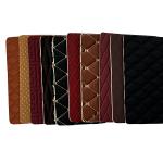 Classical Quilted Embroidery PVC Leather Sponge Rolls For Car Seat Covers