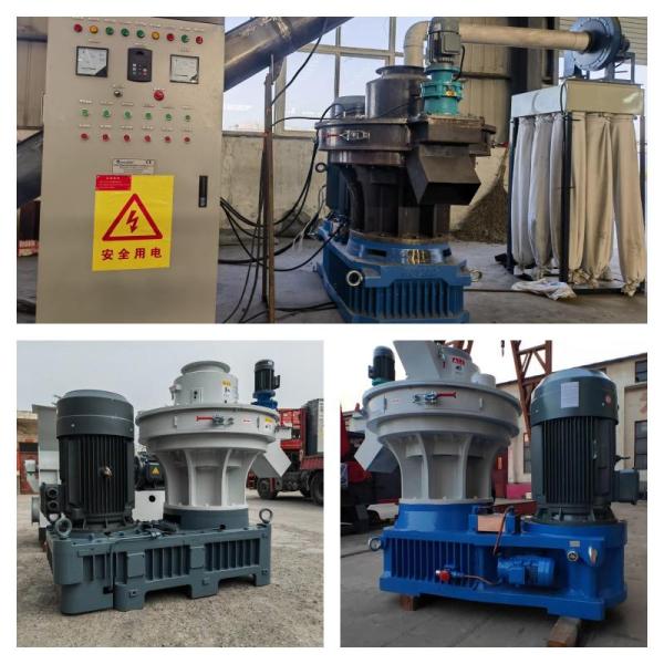 1~3t/H Ring Die Biomass Fuel Wood Pellet Mill With 8mm Pellets For Home Heating