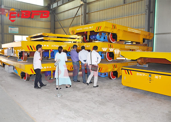 Heavy-Duty Electric Carts 15ton For Roller Handling