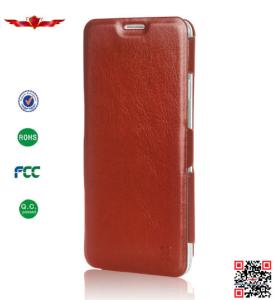 Wholesale New Arrival High Quality Italian PU Glaze Leather Cover Case For Samsung Note3 With Stand from china suppliers