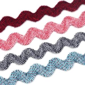 Wholesale Multi Colors Zig Zag Rick Rack Trim For Clothes Decoration from china suppliers