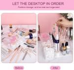 Beauty Organizer, Display Rack Organizer, Clear Makeup Organizer, Eyelash