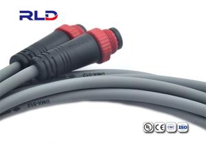 Wholesale IP68 Outdoor 2 Pin Waterproof Connector Led , Waterproof Male Famale Connector from china suppliers