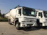 Sinotruk Howo 10m3 / 12 Cubic Meters SINOTRUK Mixer Truck