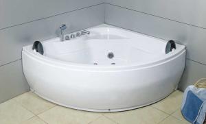 China Bathroom sets washtub solid surface corner bathtub on sale