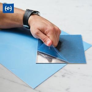 Wholesale Custom Logo Printing PE Protective Film For Stainless Steel NO.4 Finish Surface from china suppliers